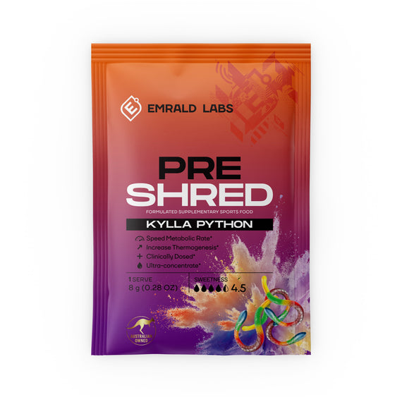 EMRALD LABS Pre Shred Sachet 8g Kylla Python - 10 Pack